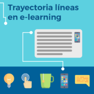 Trayectoria líneas en e-learning